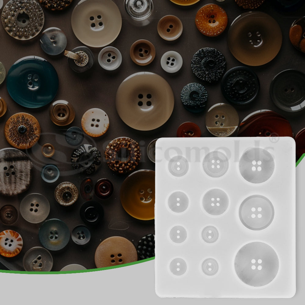 SILICOMOLDS - BUTTON MOLD - URP177-RM